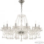 Подвесная люстра Bohemia 108 108/12/300 Ni (220V, подвески, на цепи, подсвечник, свеча)