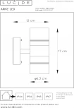 Архитектурная подсветка Lucide Arne-led 14867/11/30
