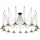 Подвесной светильник Citilux Эдисон CL451151 (220V, на проводе, паук)