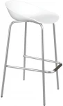 Стул барный SHT-ST19/S29 белый/хром лак Sheffilton 8030296505