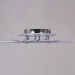 Потолочная люстра светодиодная на штанге с пультом Reluce 09824-3.3-06C CR (RGB) (220V)