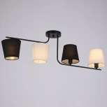 Потолочная люстра ILLUMICO IL8134-4COU-79 BK Beti (220V)