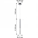 Подвесной светильник Favourite Cylindro 2209-1P (LED, на проводе)