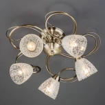 Потолочная люстра Eurosvet Natalie 30130/5 античная бронза