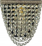 Настенный светильник Arti Lampadari Nobile E 2.10.501 N (220V, хрусталь)