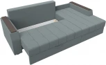 Диван угловой Эмир БС правый угол (Серый/Рогожка) Лига Диванов арт.123011
