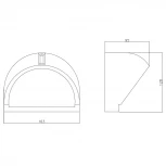 Архитектурная подсветка Arte Lamp Urban A2801AL-1GY