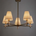 Потолочная люстра на штанге Freya Pietra FR5371CL-05BS (220V)