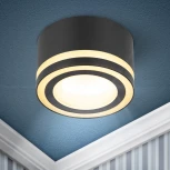 Встраиваемый точечный светильник ЭРА DK113 BK (220V)