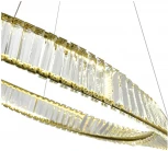 Подвесной светильник ST Luce Ritorto SL6204.321.01 Латунь/Прозрачный LED 1*58W 4000K (220V, на тросе, круглые)