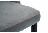 Стул Woodville на металлокаркасе Kora gray / black 15097