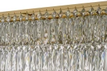 Подвесная люстра хрусталь Arti Lampadari Acquaro Acquaro E 1.5.120x30.100 GP