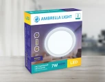 Встраиваемый точечный светильник Ambrella Led Present Plastic 300075 (220V)
