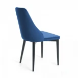 Обеденный стул La Forma (ex Julia Grup) Roxie (Синий/ Дерево)