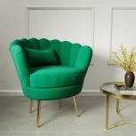 Кресло тканевое зеленое D1 Одри AAA41393004