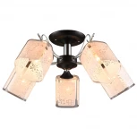 Потолочная люстра Imex MD.1087-5-S BK+CH