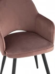 Стул Stool Group Венера вращающийся велюр пыльно-розовый