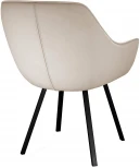 Стул 252 М поворотный, B03 BEIGE, ножки черные Dikline 00-00061878