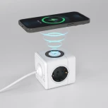 Розеточный блок 3-х местный с 2xUSB Type A+С и беспроводной зарядкой Werkel W6513501 (a066454)