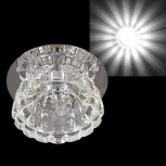 Встраиваемый точечный светильник Reluce 06035-9.0-001FS G9 CR (220V, круглые)