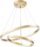 Подвесной светильник ярусный Arte Lamp Siren A2548SP-75GO (LED, 220V, на тросе, кольцо)