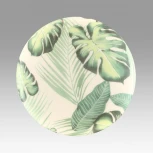 Настенно-потолочный светильник светодиодный Sonex Flori 7748/CL PALE SN пластик/белый/зеленый LED 30Вт 4000К D330 IP43 (220V, круглые)