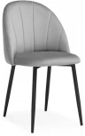 Стул Notta на металлокаркасе Логан светло-серый / черный 542622