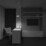 Подвесной светильник Maytoni Plato P076PL-L12W3K-W (LED, 220V, на проводе, круглые)