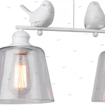 Подвесной светильник Arte Lamp Passero A4289SP-3WH (220V, на тросе, круглые, птички)
