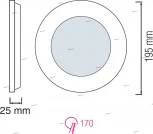 Horoz Slim 056-003-0015 2700K