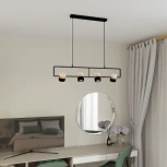 Подвесной светильник Wi-Fi Lightera Rudolf LE114L-4B SMART (LED, 220V, управление смартфоном, голосовое управление, умный дом - Алиса, Tuya Smart, Маруся, Smart Life, Экосистема Сбер, на проводе)