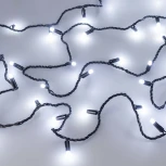 Светодиодная гирлянда ARD-STRING-CLASSIC-10000-BLACK-100LED-MILK-STD White (230V, 7W) (IP65)