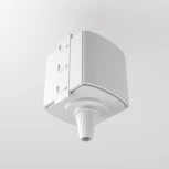 Коннектор для трека Unity белый (однофазный) Maytoni Technical TRA010-1-A-W (220V)