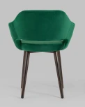 Стул с подлокотниками Stool Group Саймон велюр темно-зеленый УТ000025160