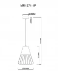 Подвесной светильник MyFar Hill MR1371-1P (220V)