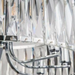 Подвесная люстра Eletto EL321P10 (220V, хрусталь, подвески, на цепи, круглые)