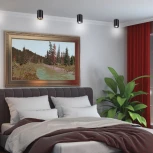 Кольцо декоративное для светильников Novotech Mecano, черный