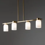 Потолочная люстра на штанге Freya Kamelia FR5446PL-04BS (220V)