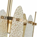 Потолочная люстра хрустальная на штанге Arte Milano Sorrento-4309 374309/1/80/190 GD (220V)