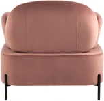 Кресло Stool Group Кэнди с подлокотниками велюр пыльно-розовый УТ000035880