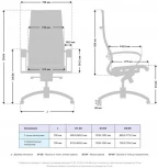 Офисное кресло Метта Samurai Lux MPES Черный