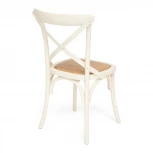 Стул CROSS (mod.CB2001) Белый (butter white) (дерево береза)