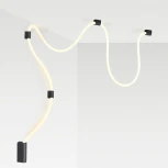 Настенно-потолочный светильник с гибким неоном Odeon Light Corda 4391/30CL (LED, 220V)