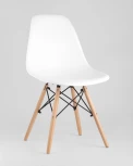 Стул Eames Style DSW белый x4 (разборный каркас) Stool Group арт.УТ000036422