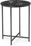 Журнальный стол Манеттия стекло мрамор черный / 507408 Woodville