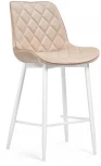 Барный стул Баодин велюр бежевый / белый 511416 Woodville