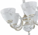 Подвесная люстра Arte Milano AM343659 343659/5 WT+G (220V, на цепи)