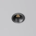 Встраиваемый светильник Maytoni Alfa LED DL043-01-10W3K-RD-B-1 (220V, круглые)