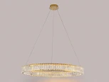 Подвесной светильник Newport 8240 8240/80 gold (LED, 220V, хрусталь, на тросе, кольцо)