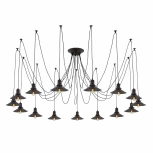 Подвесной светильник Citilux Эдисон CL451152 (220V, на проводе, паук)